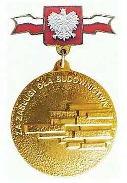 Odznaka honorowa „Za zasługi dla budownictwa”