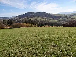 Ogorzała i Ostra, widok z Czarnego Działu