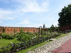 Taras dolny Ogrodów Królewskich, widok w kierunku południowym