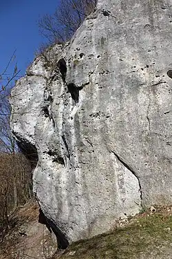 Czarna Skałka od zachodu