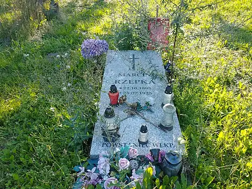 Grób Marcina Rzepki
