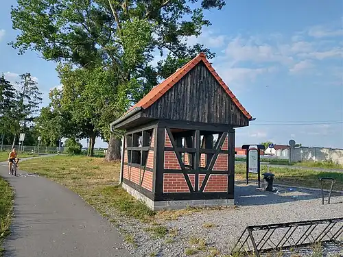 Wiata dla rowerzystów