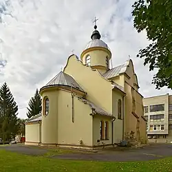 Widok od strony prezbiterium