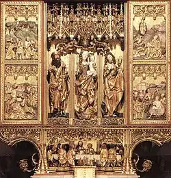 Ołtarz Mistrza Pawła w kościele św. Jakuba