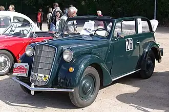 Opel Olympia kabriolet (debiut 1935)