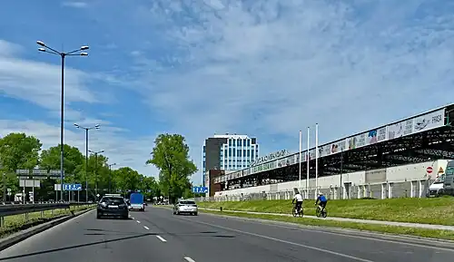 Widok od pl. Imbramowskiego na zachód