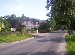 DW 361(widok w kierunku Świeradowa-Zdroju)