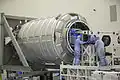 Załadunek statku Cygnus S.S. Rick Husband w zaopatrzenie dla ISS w Centrum Kosmiczne Johna F. Kennedy’ego