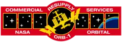 Emblemat Cygnus CRS Orb-1