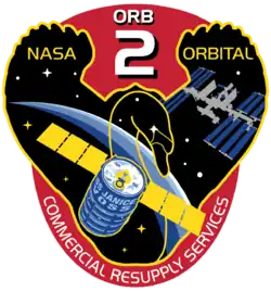 Emblemat Cygnus CRS Orb-2