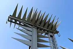 Górna część z widocznymi dzwonkami