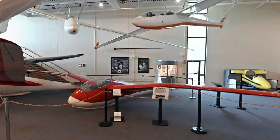Orlik II w National Soaring Museum, Elmira, USA (2023).