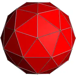 Regularny wielościan zwykły: Dwunastościan piątkowy (sześćdziesięciościan trójkątny) - wielościan Catalana