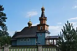 Cerkiew w trakcie przebudowy (2011)