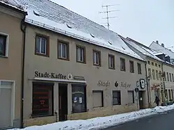 Zabudowa przy ulicy Dworcowej