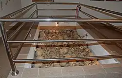 Ossuarium w krypcie cerkwi