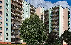 Wnętrze osiedlaos. 2 Pułku Lotniczego 46