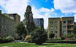 Wnętrze osiedlaos. 2 Pułku Lotniczego 9, 8, 6 i 5