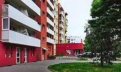 Wnętrze osiedla, os. Bohaterów Września 2 (2022)