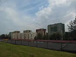 Bloki 23, 25, 26, 27, 28, 30 i 39, widok od północy (2013)