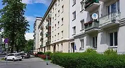 Osiedle od strony ul. Mierzwy