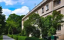 Widok od ul. Mościckiego(os. Krakowiaków 41)