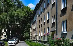 Wnętrze osiedla,os. Na Skarpie 12