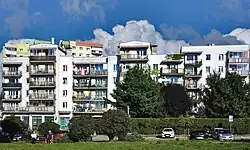 Wnętrze osiedla, os. Oświecenia 33