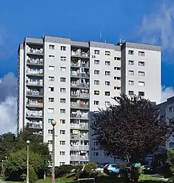 Wnętrze osiedla, os. Oświecenia 39