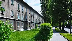 Osiedle od strony ul. Mościckiego