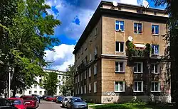 Wnętrze osiedlaos. Stalowe 9 i 15