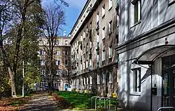 Wnętrze osiedla (os. Szkolne 30, 32 i 34)