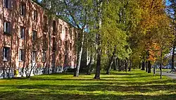 Widok od al. Jana Pawła IIos. Wandy 7 i 9