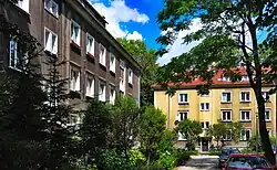 Wnętrze osiedlaos. Willowe 11 i 17