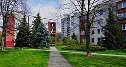 Bloki „puchatki” 3A i 3B, widok od południa