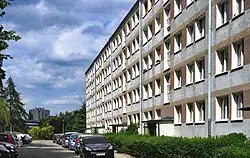 Wnętrze osiedla,os. Złotego Wieku 34