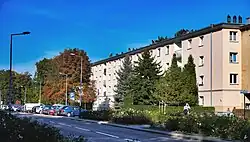 Zachodnia strona osiedla (os. Zielone 24)