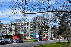 Osiedle Kolorowe 9, 8 i 7Widok ze wschodu. Uzasadnienie nazwy.