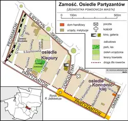 Plan Osiedla Partyzantów