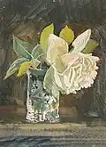 Weiße Rose, technika mieszana, 1940