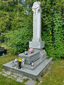 Grób księdza Wacława Szetelnickiego