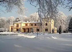 Dwór Ostoya w Jasionce, własność Rylskich h. Ostoja