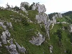 Szlak turystyczny na Ostrej