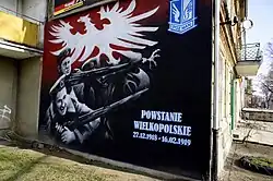Powstanie wielkopolskie – kamienica w Ostrowie Wlkp.