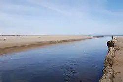 Czarna Woda na plaży