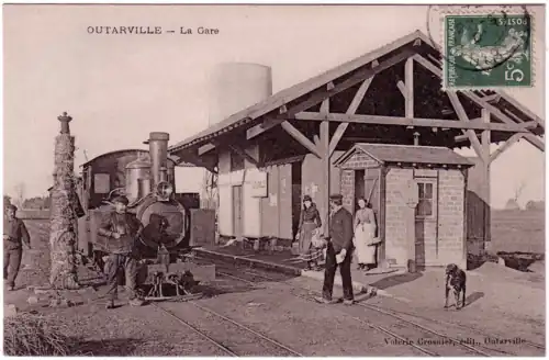 Stacja Outarville (około 1910)