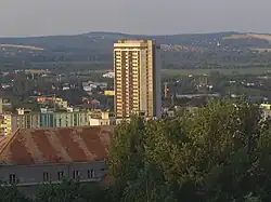 Widok z pensjonatu Hunyor