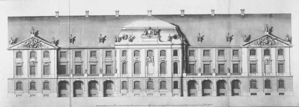 Projekt zamku w Warszawie