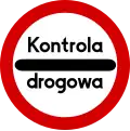 B-32e„kontrola drogowa”
