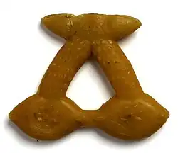 Woto woskowe – oczy, XIX wiek, Słowacja. Ze zbiorów Państwowego Muzeum Etnograficznego w Warszawie.